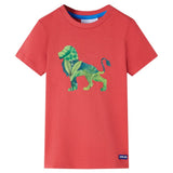 VidaXL Chemise enfant 92 rouge