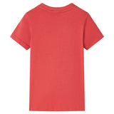 VidaXL Chemise enfant 116 rouge