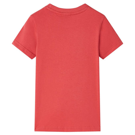 VidaXL Chemise enfant 128 rouge