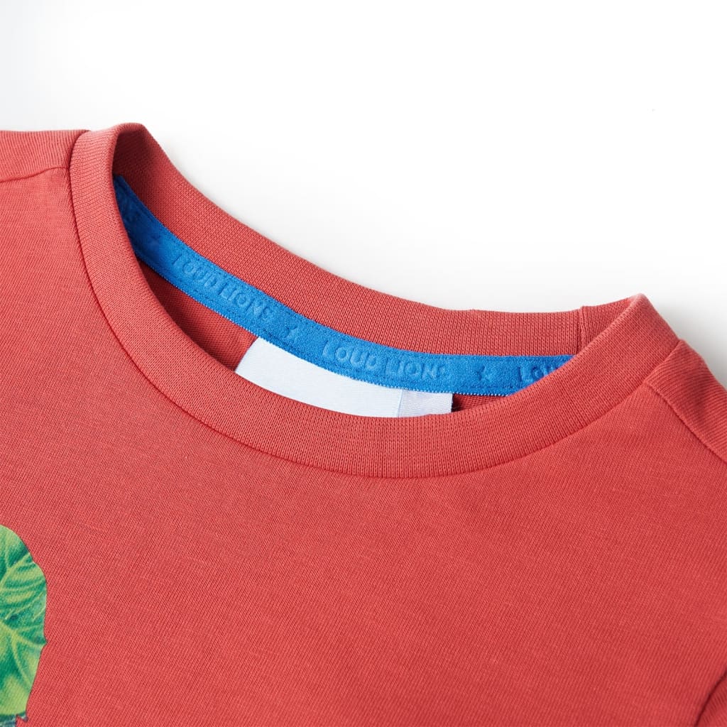 VidaXL Chemise enfant 128 rouge