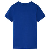 VidaXL Chemise enfant 92 bleu foncé