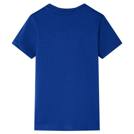 VidaXL Chemise enfant 104 bleu foncé