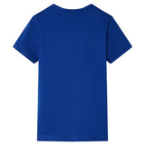 VidaXL Chemise enfant 116 bleu foncé