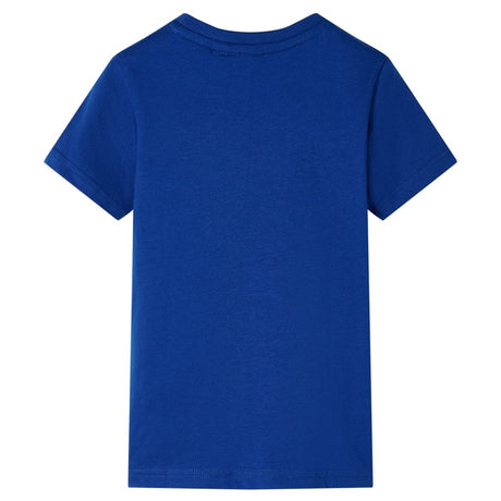 VidaXL Chemise enfant 116 bleu foncé
