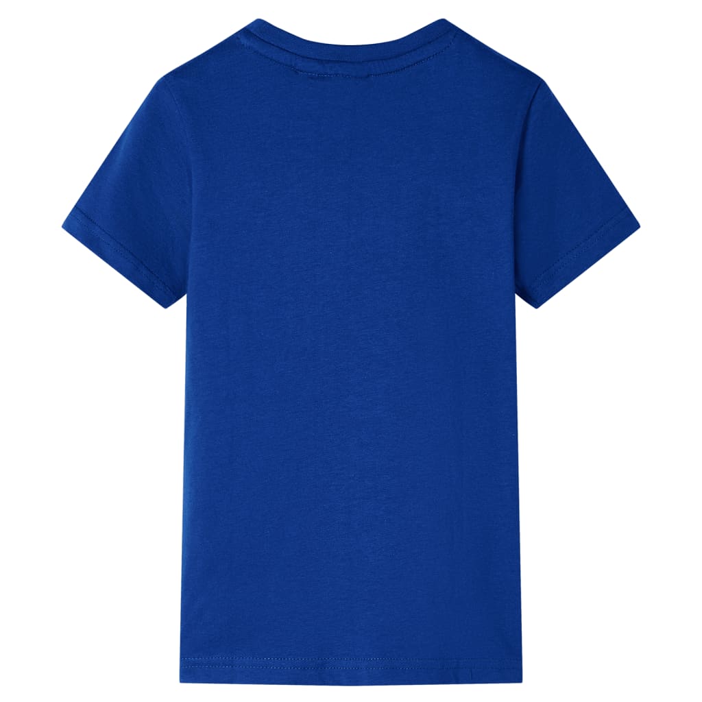 VidaXL Chemise enfant 128 bleu foncé