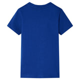 VidaXL Chemise enfant 128 bleu foncé