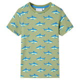 VidaXL Chemise enfant 92 kaki clair