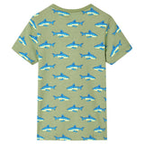 VidaXL Chemise enfant 92 kaki clair