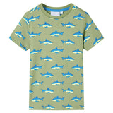 VidaXL Chemise enfant 104 kaki clair