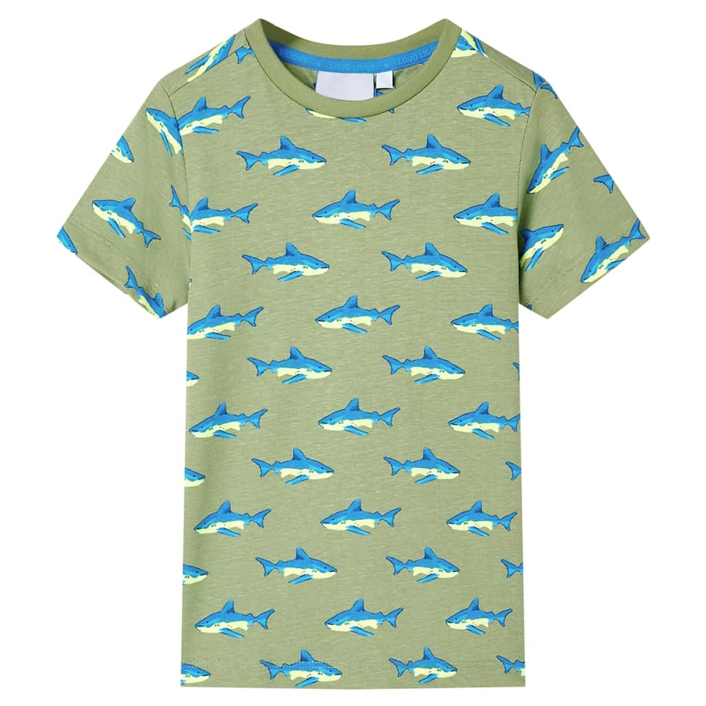 VidaXL Chemise enfant 140 kaki clair