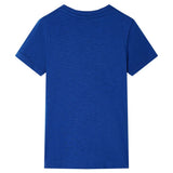 VidaXL Chemise enfant 92 bleu foncé
