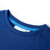 VidaXL Chemise enfant 92 bleu foncé