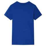VidaXL Chemise enfant 104 bleu foncé