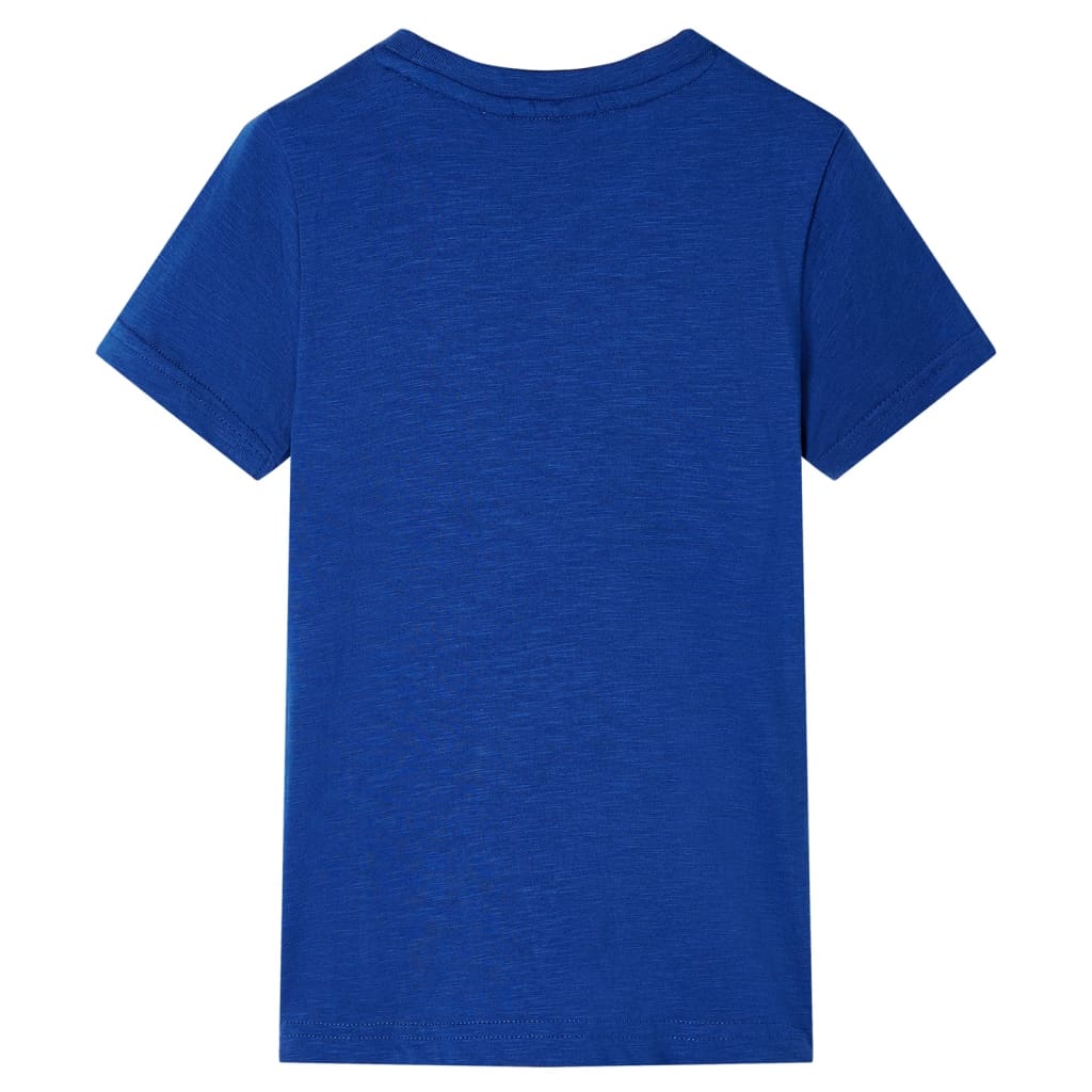 VidaXL Chemise enfant 140 bleu foncé