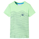 VidaXL Chemise enfant 92 vert fluo