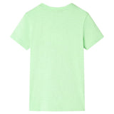 VidaXL Chemise enfant 92 vert fluo