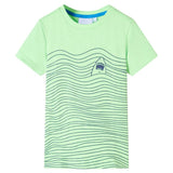 VidaXL Chemise enfant 116 vert fluo
