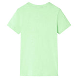 VidaXL Chemise enfant 116 vert fluo