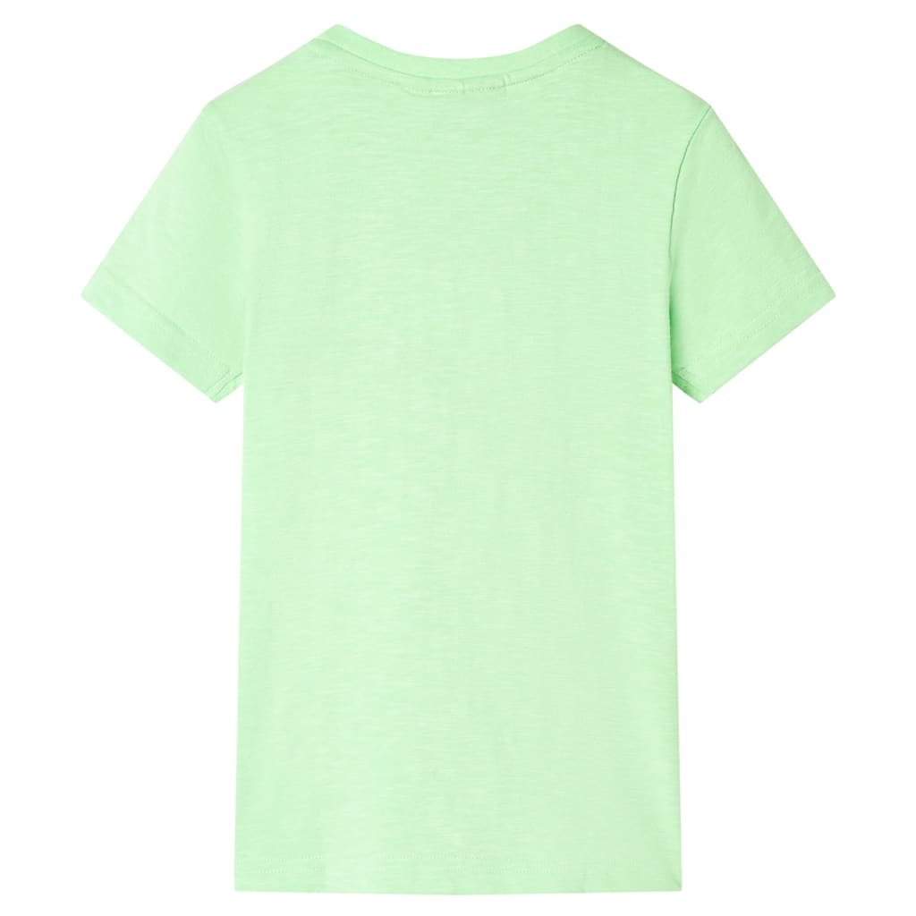 VidaXL Chemise enfant 140 vert fluo