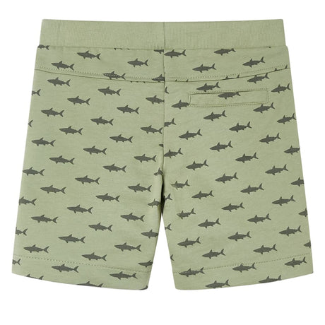 VidaXL Short enfant avec cordon de serrage 128 kaki clair