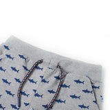 VidaXL Short enfant avec cordon de serrage 92 gris clair mélangé