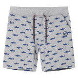VidaXL Short pour enfants avec cordon de serrage 128 gris clair mélangé