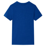 VidaXL Chemise enfant 116 bleu foncé