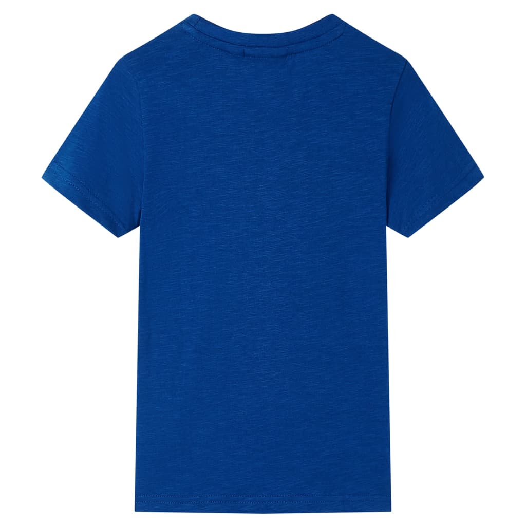 VidaXL chemise enfant 140 bleu foncé