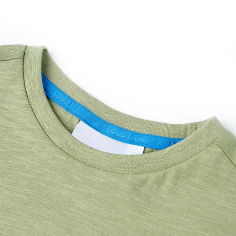 VidaXL Chemise enfant 116 kaki clair