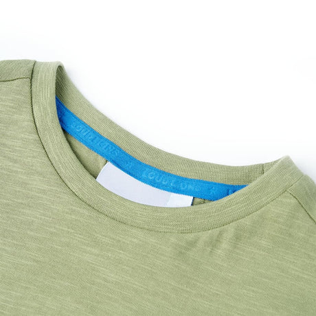 VidaXL Chemise enfant 128 kaki clair