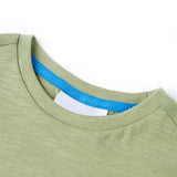 Chemise enfant VidaXL 140 kaki clair