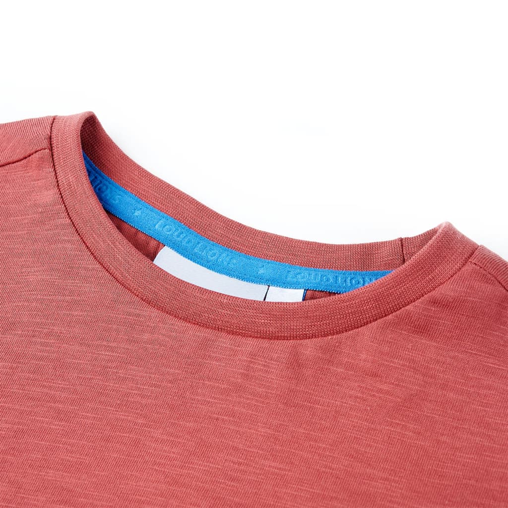 VidaXL Chemise enfant 92 couleur paprika