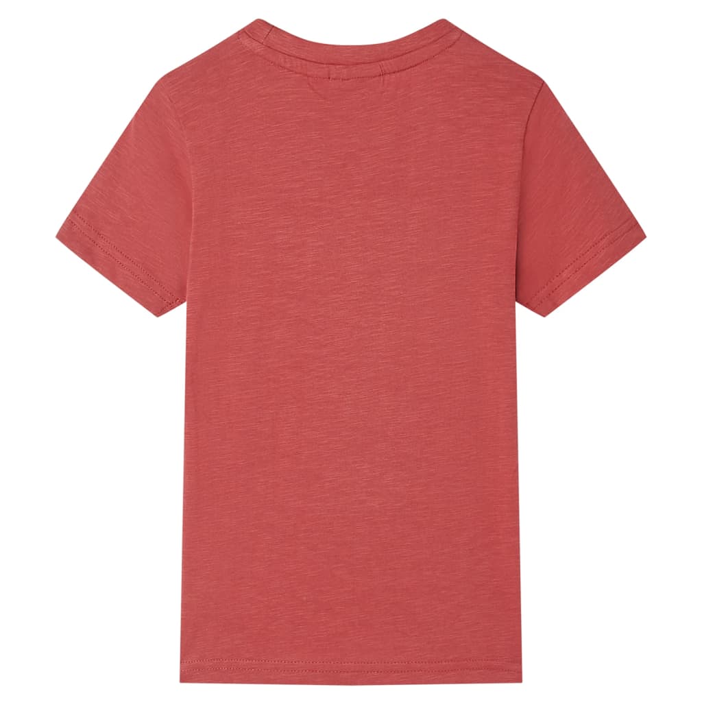 VidaXL Chemise enfant 104 couleur paprika