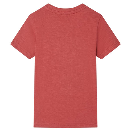VidaXL Chemise enfant 128 couleur paprika