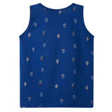 VidaXL Haut enfant 140 bleu foncé