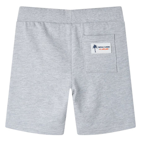 VidaXL Short enfant avec cordon de serrage 104 gris