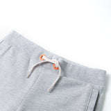 VidaXL Short enfant avec cordon de serrage 116 gris