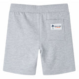 VidaXL Short enfant avec cordon de serrage 128 gris