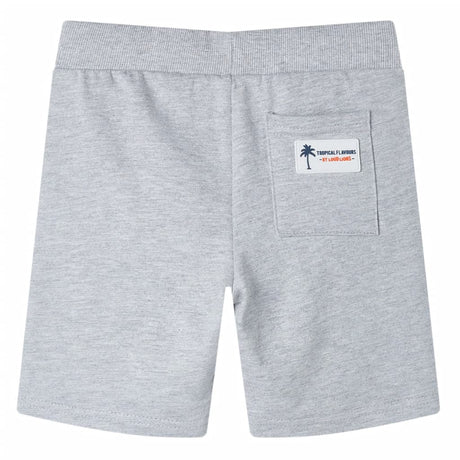 VidaXL Short enfant avec cordon de serrage 128 gris
