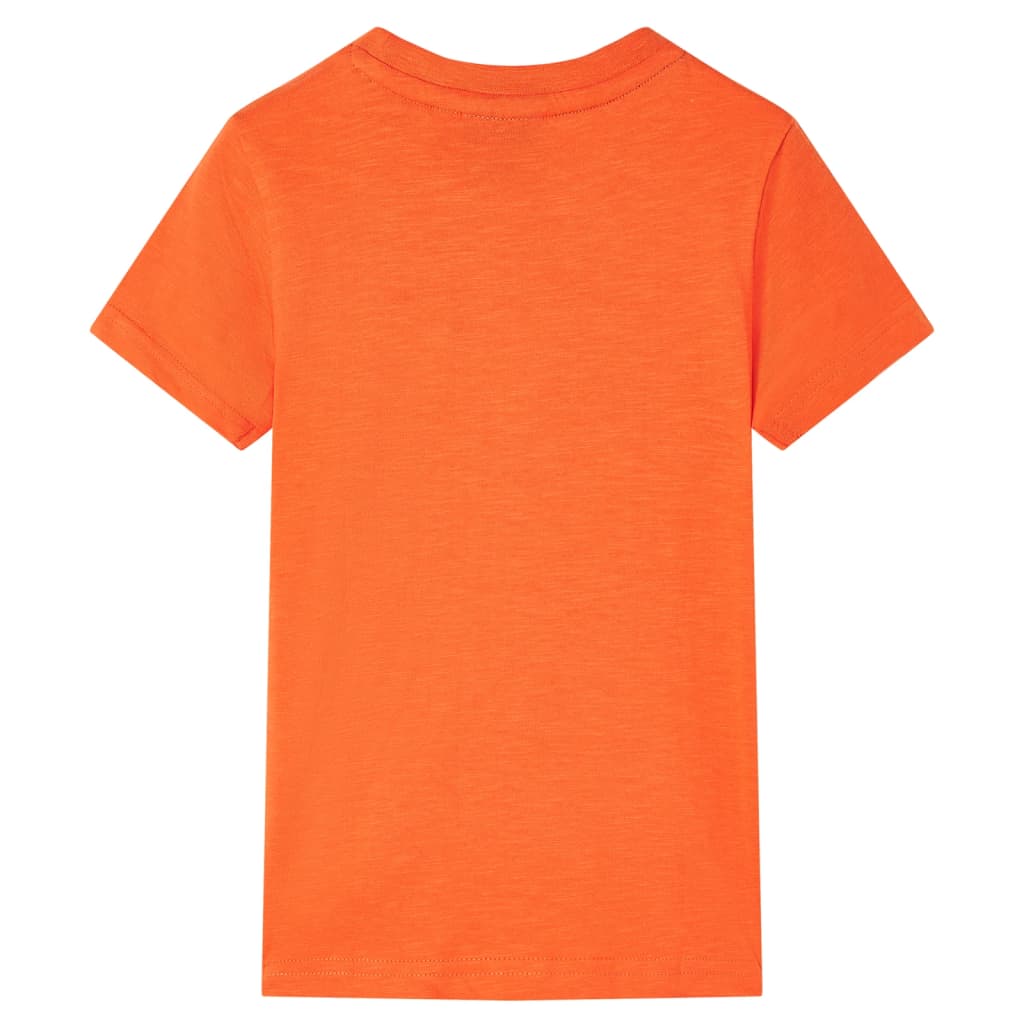 VidaXL Chemise enfant 104 orange foncé