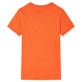 VidaXL Chemise enfant 104 orange foncé