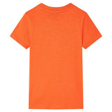 VidaXL Chemise enfant 116 orange foncé