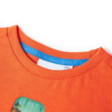 VidaXL Chemise enfant 116 orange foncé