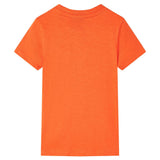 VidaXL Chemise enfant 128 orange foncé