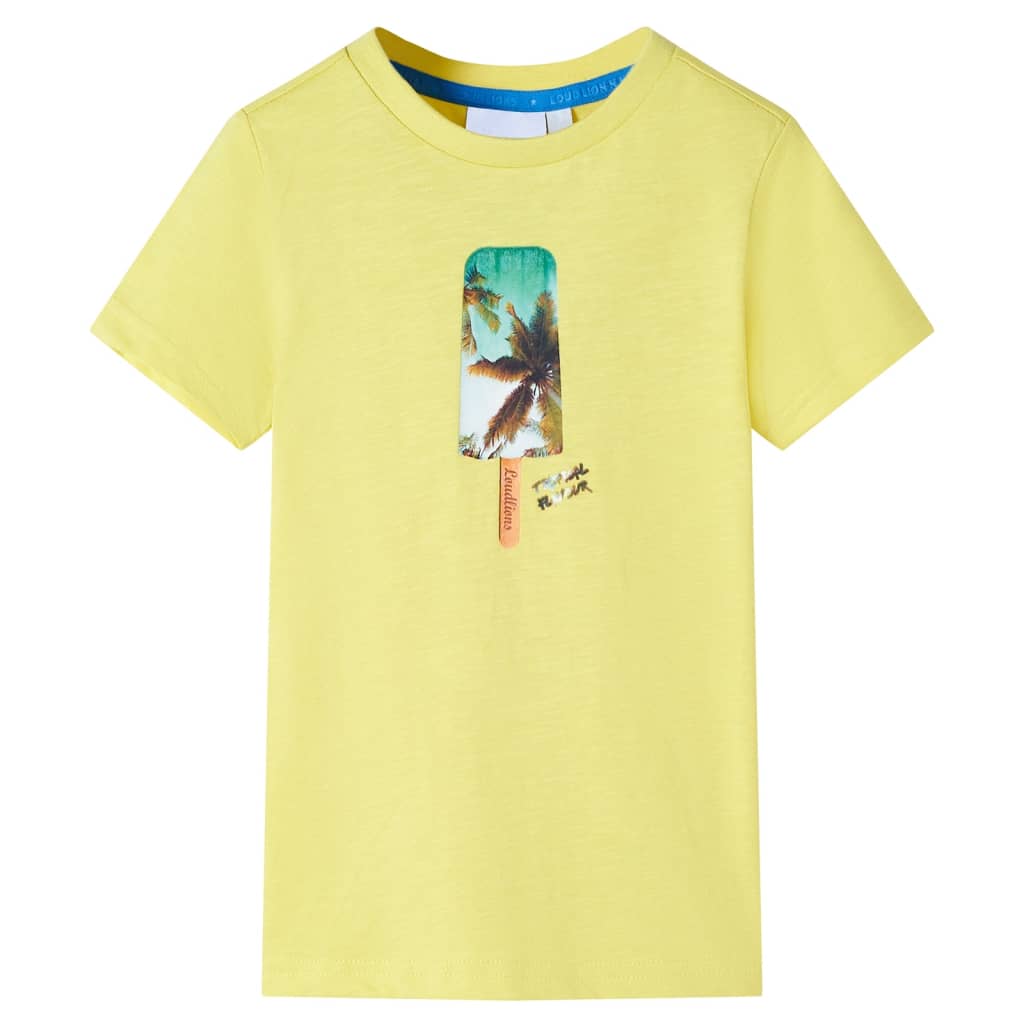 VidaXL Chemise enfant 128 jaune