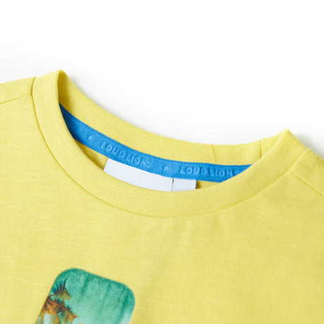 VidaXL Chemise enfant 128 jaune