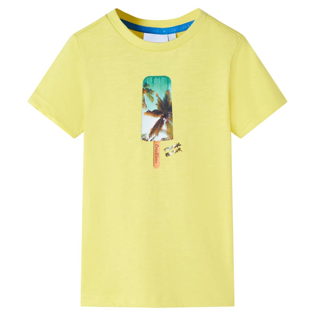 VidaXL Chemise enfant 140 jaune
