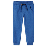 VidaXL Pantalon de survêtement pour enfants 128 bleu foncé