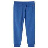 VidaXL Pantalon de survêtement pour enfants 128 bleu foncé