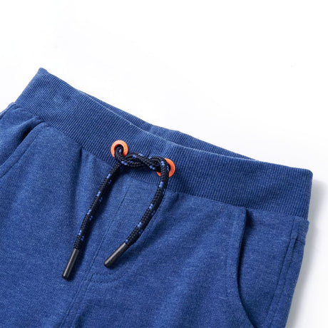 VidaXL Pantalon de survêtement pour enfants 128 bleu foncé